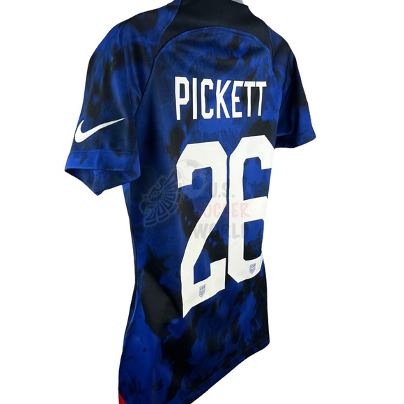 ⚽️ New 2022/23 USA USWNT Women's AWAY Soccer Jersey Pickett #26 🇺🇸 - Picture 5 of 10